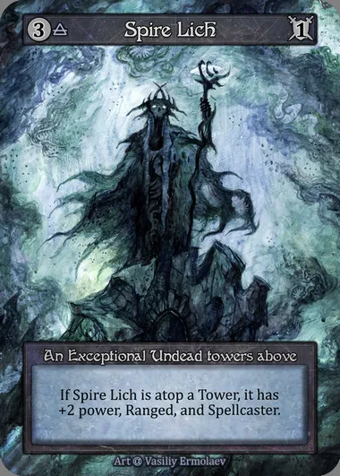 Spire Lich, Sorcery card ALP 164 — Alpha set