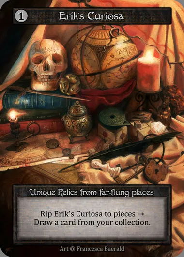 Erik's Curiosa, Sorcery card ALP 306 — Alpha set