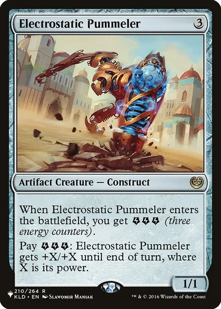 Electrostatic Pummeler, Magic card PLST KLD-210 — The List set