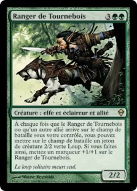 Ranger de Tournebois, carte Magic ZEN 191 — extension Zendikar