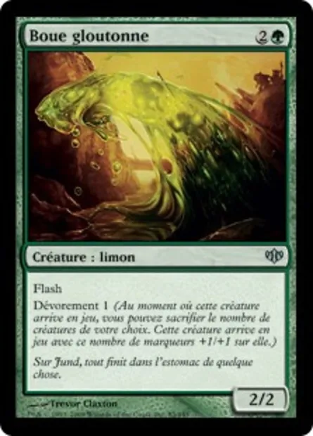 Boue gloutonne, carte Magic CON 83 — extension Conflux