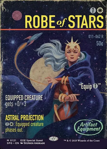 Robe aux étoiles, carte Magic SPG 121 — extension Special Guests