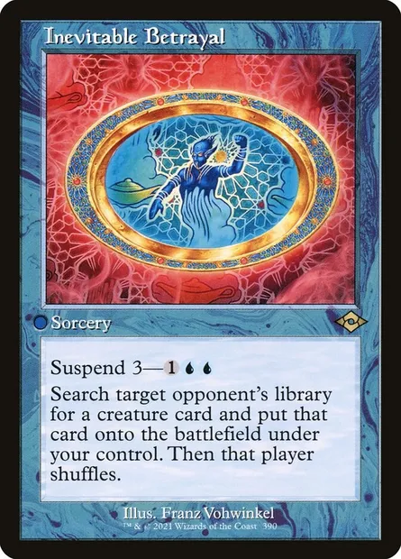 Inevitable Betrayal, Magic card MH2 390 — Modern Horizons 2 set