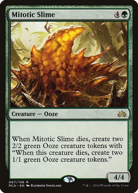 Boue mitotique, carte Magic PCA 67 — extension Planechase Anthology