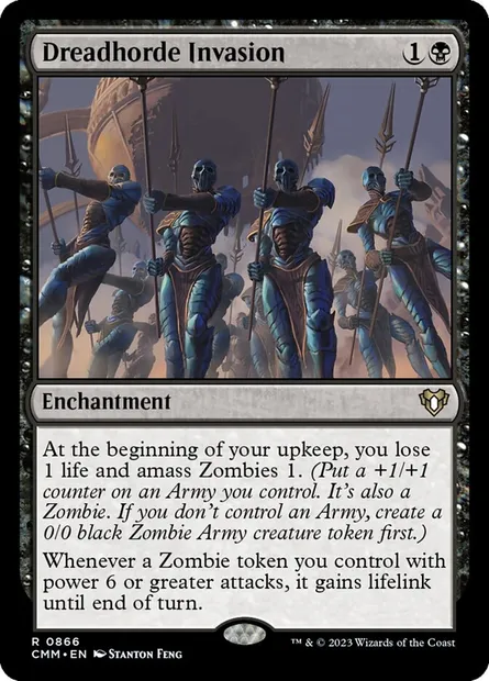 Dreadhorde Invasion, Magic card CMM 866 — Commander Masters set