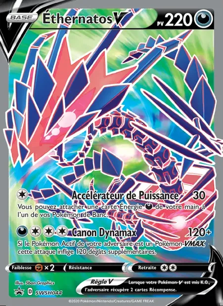 Éthernatos V, carte Pokémon SWSH 044 — extension Promo SWSH