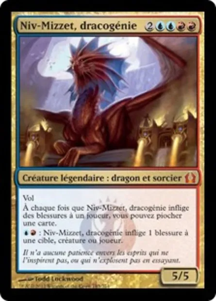 Niv-Mizzet, dracogénie, carte Magic RTR 183 — extension Retour à Ravnica