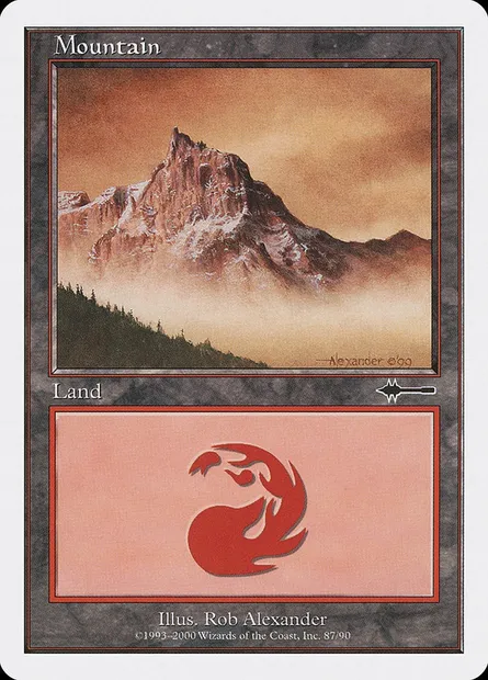 Montagne, carte Magic BTD 87 — extension Beatdown Box Set