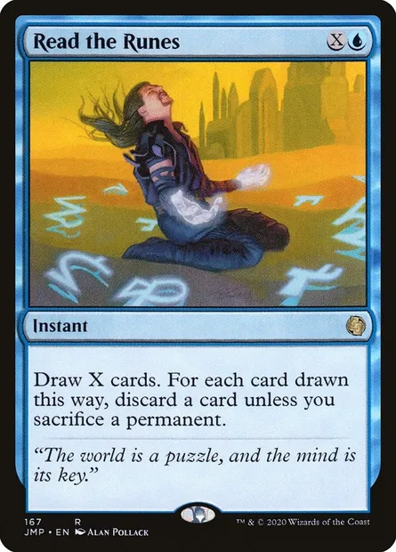 Déchiffrage des runes, carte Magic JMP 167 — extension Jumpstart