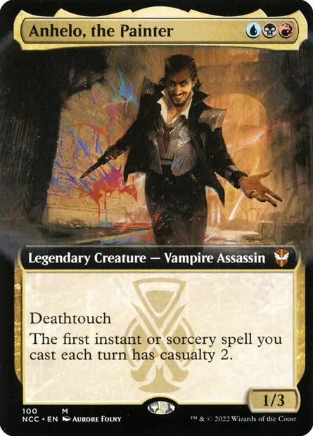Anhelo, the Painter, Magic card NCC 100 — New Capenna Commander set