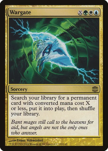 Wargate, Magic card ARB 129 — Alara Reborn set