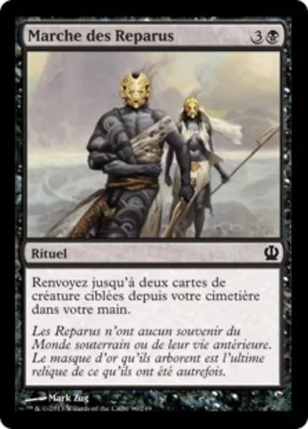 Marche des Reparus, carte Magic THS 96 — extension Theros