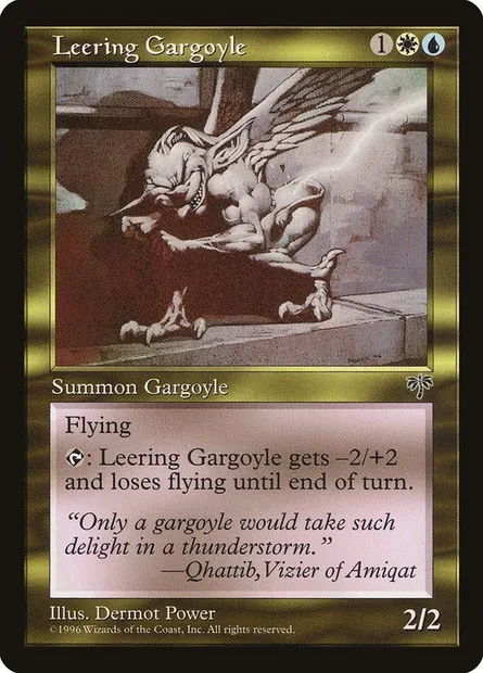 Gargouille narquoise, carte Magic MIR 271 — extension Mirage