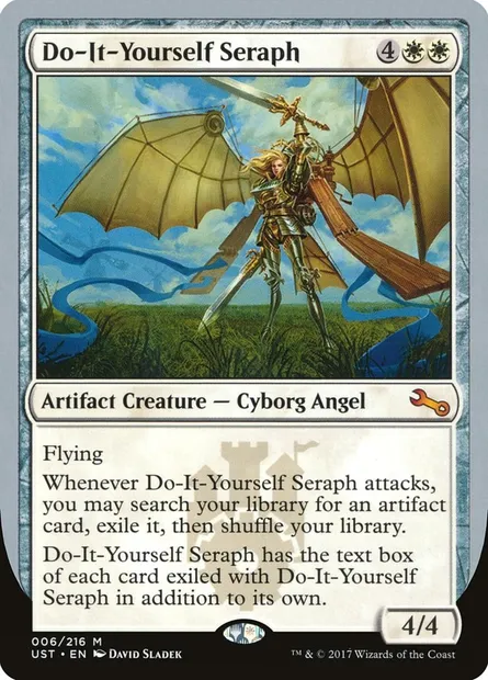 Do-It-Yourself Seraph, carte Magic UST 6 — extension Unstable