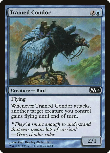 Trained Condor, Magic card M14 76 — Magic 2014 set