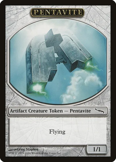 Pentavite, Magic card P04 3 — Magic Player Rewards 2004 set