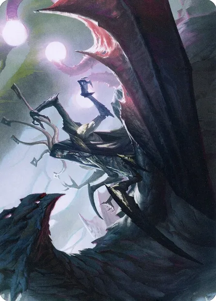 Specter of the Fens // Specter of the Fens, Magic card ASTX 11 — Strixhaven Art Series set