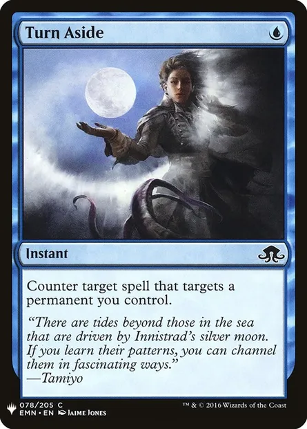 Déviation, carte Magic PLST EMN-78 — extension The List