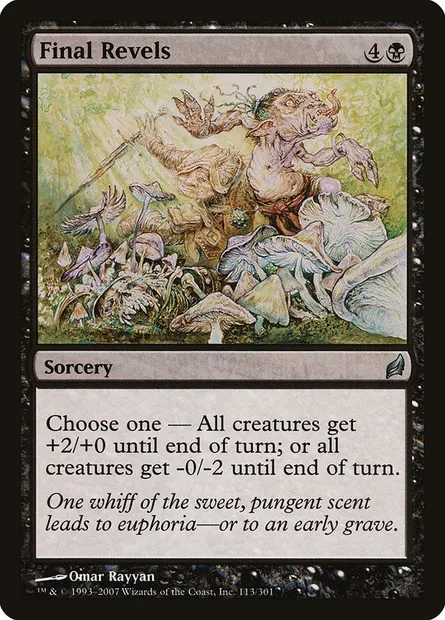 Final Revels, Magic card LRW 113 — Lorwyn set