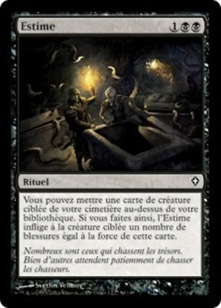 Estime, carte Magic WWK 56 — extension Worldwake