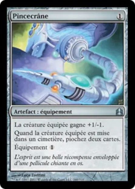 Pincecrâne, carte Magic CMD 260 — extension Commander 2011