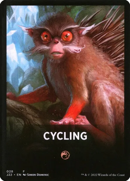 Cycling, Magic card FJ22 28 — Jumpstart 2022 Front Cards set