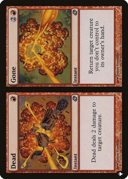 Dead // Gone, Magic card PLST PLC-113 — The List set