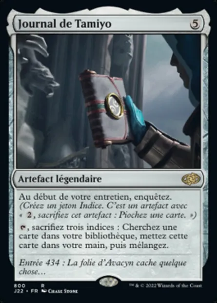 Journal de Tamiyo, carte Magic J22 800 — extension Jumpstart 2022