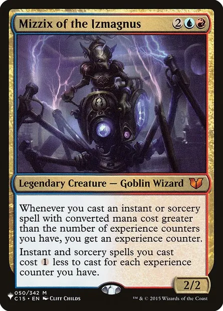 Mizzix de l'Izmagnus, carte Magic PLST C15-50 — extension The List