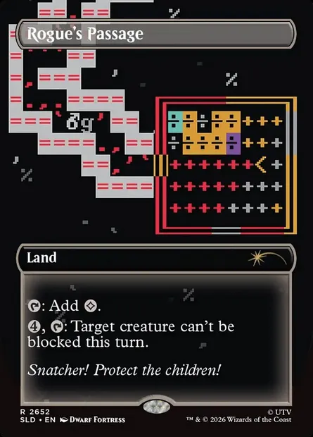 Rogue's Passage, Magic card SLD 2652 — Secret Lair Drop set