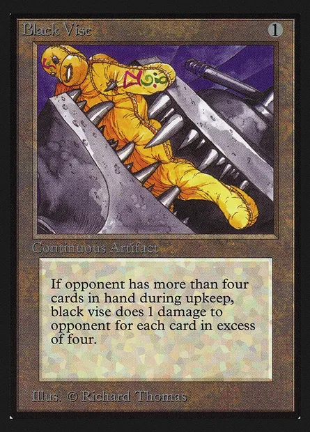 Black Vise, Magic card CED 234 — Collectors' Edition set