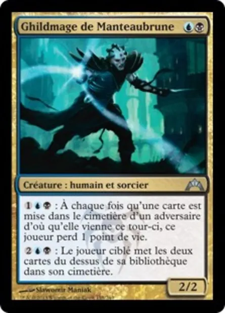 Ghildmage de Manteaubrune, carte Magic GTC 158 — extension Insurrection
