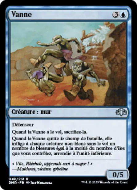 Vanne, carte Magic DMR 49 — extension Dominaria Remastered