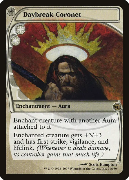 Daybreak Coronet, Magic card FUT 21 — Future Sight set