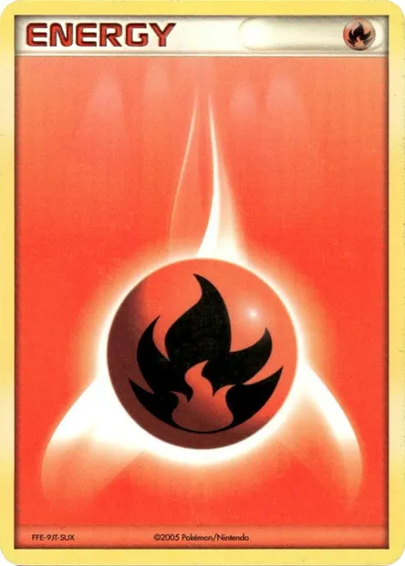 Énergie Feu, carte Pokémon LGP 2005-7 — extension League Promos