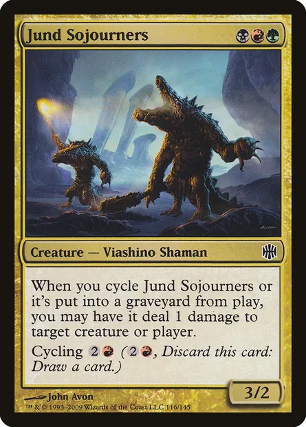 Jund Sojourners, Magic card ARB 116 — Alara Reborn set