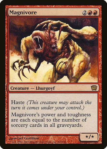 Magnivore, carte Magic 9ED 202★ — extension Neuvième Edition