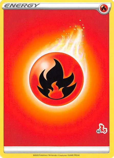 Énergie Feu, carte Pokémon BA22 ct302816 — extension Battle Academy 2022