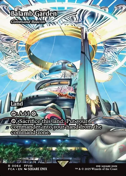 Flambeau du Commandement, carte Magic FCA 64 — extension Final Fantasy: Through the Ages