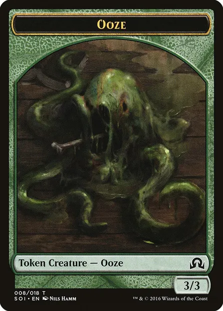 Ooze, Magic card TSOI 8 — Shadows over Innistrad Tokens set