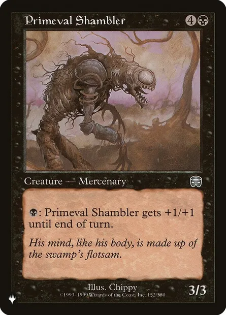 Escogriffe primitif, carte Magic PLST MMQ-152 — extension The List