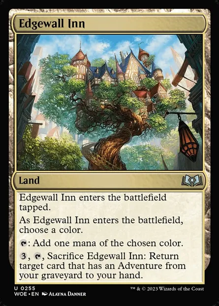 Edgewall Inn, Magic card WOE 255 — Wilds of Eldraine set