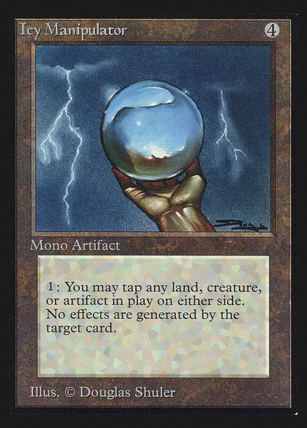 Manipulateur glacial, carte Magic CED 249 — extension Collectors' Edition