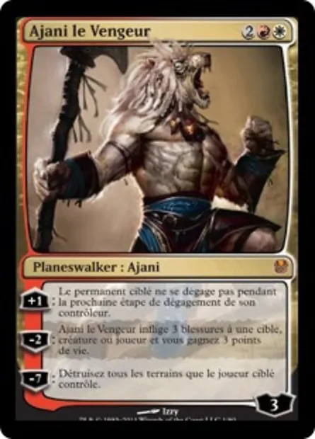 Ajani le Vengeur, carte Magic DDH 1 — extension Duel Decks: Ajani vs. Nicol Bolas