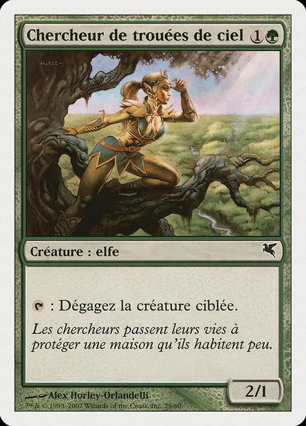 Chercheur de trouées de ciel, carte Magic PSAL B29 — extension Salvat 2005