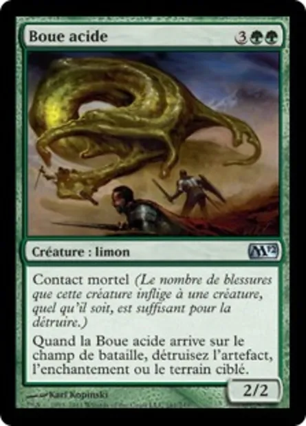 Boue acide, carte Magic M12 161 — extension Magic 2012