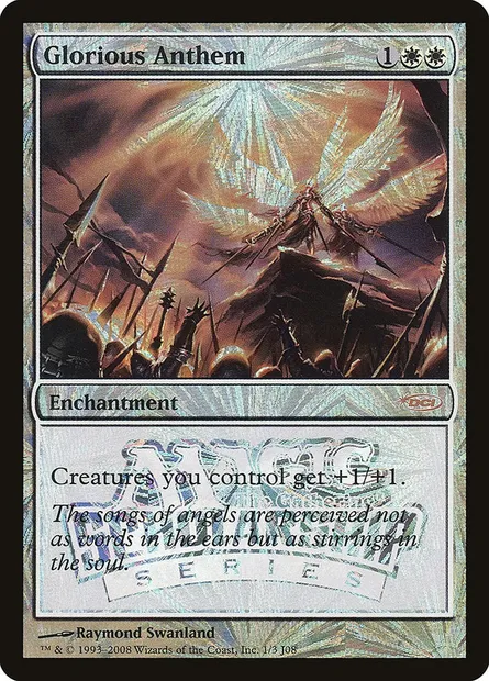 Glorious Anthem, Magic card PSUS 16 — Junior Super Series set