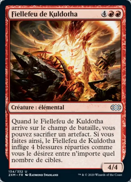 Fiellefeu de Kuldotha, carte Magic 2XM 134 — extension Double Masters