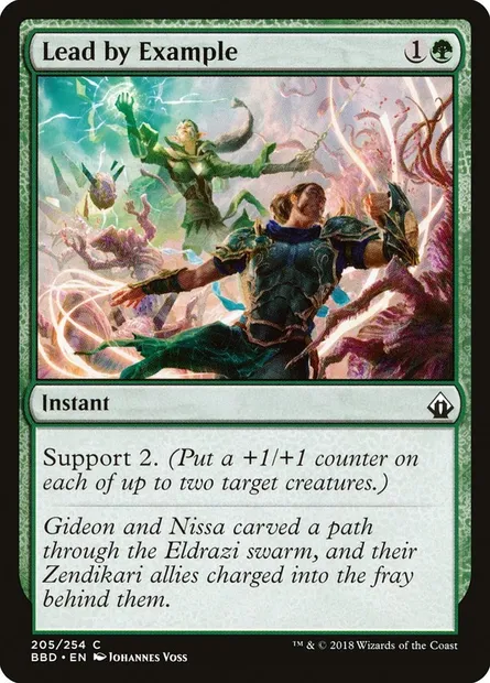 Lead by Example, Magic card BBD 205 — Battlebond set