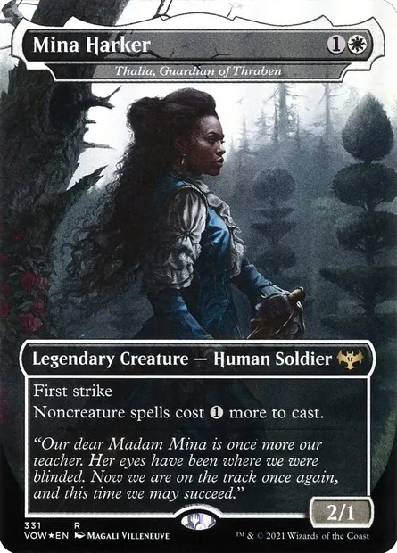Thalia, Guardian of Thraben, Magic card VOW 331 — Innistrad: Crimson Vow set